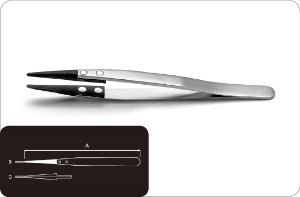 Plastic Tip Tweezers (플라스틱 팁 포셉_130mm) IT.249CF.SA - 고려에이스 쇼핑몰