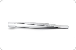 Flat Tip Tweezers (평면 팁 포셉_120mm) IT.34A.SA - 고려에이스 쇼핑몰